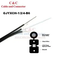 FTTH Drop optiskās šķiedras kabelis