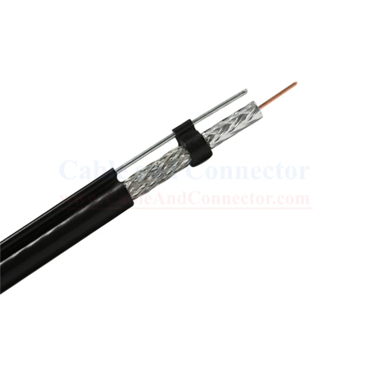 F690BV Coaxial Cable With Messenger high quality F690BV Coaxial Cable With Messenger high quality